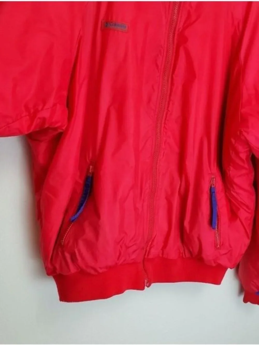 Vintage Columbia reversible coat radial sleeves